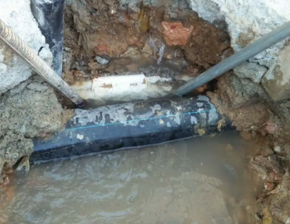 穆棱测漏水之水管漏水